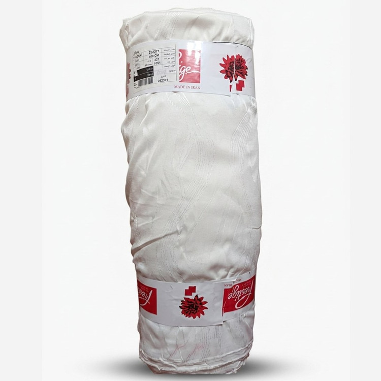طاقه پرده 30 متری موجدار براق برند پرستیژ (عرض 4 متر) درجه یک